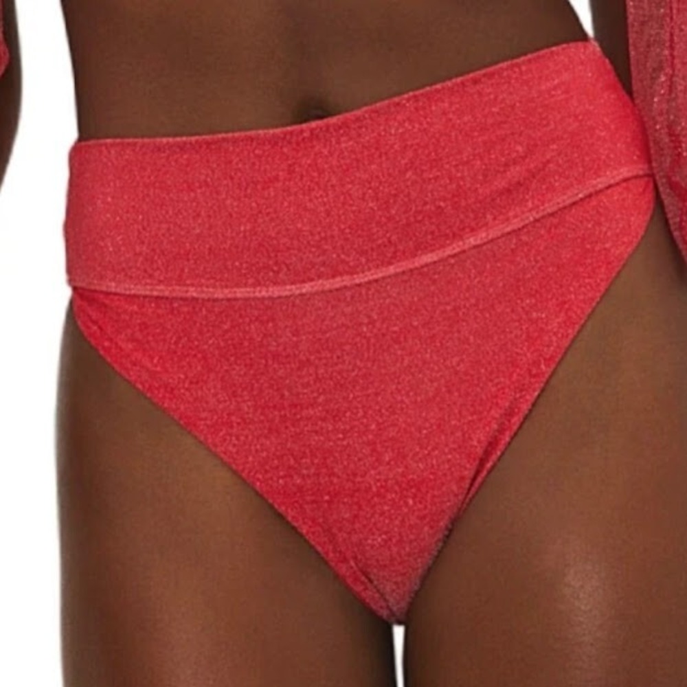 Beach Riot Red Bikini Bottom
